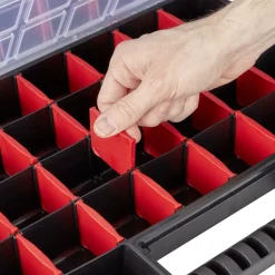 Rangement|Gifi Valisette double de bricolage à compartiments