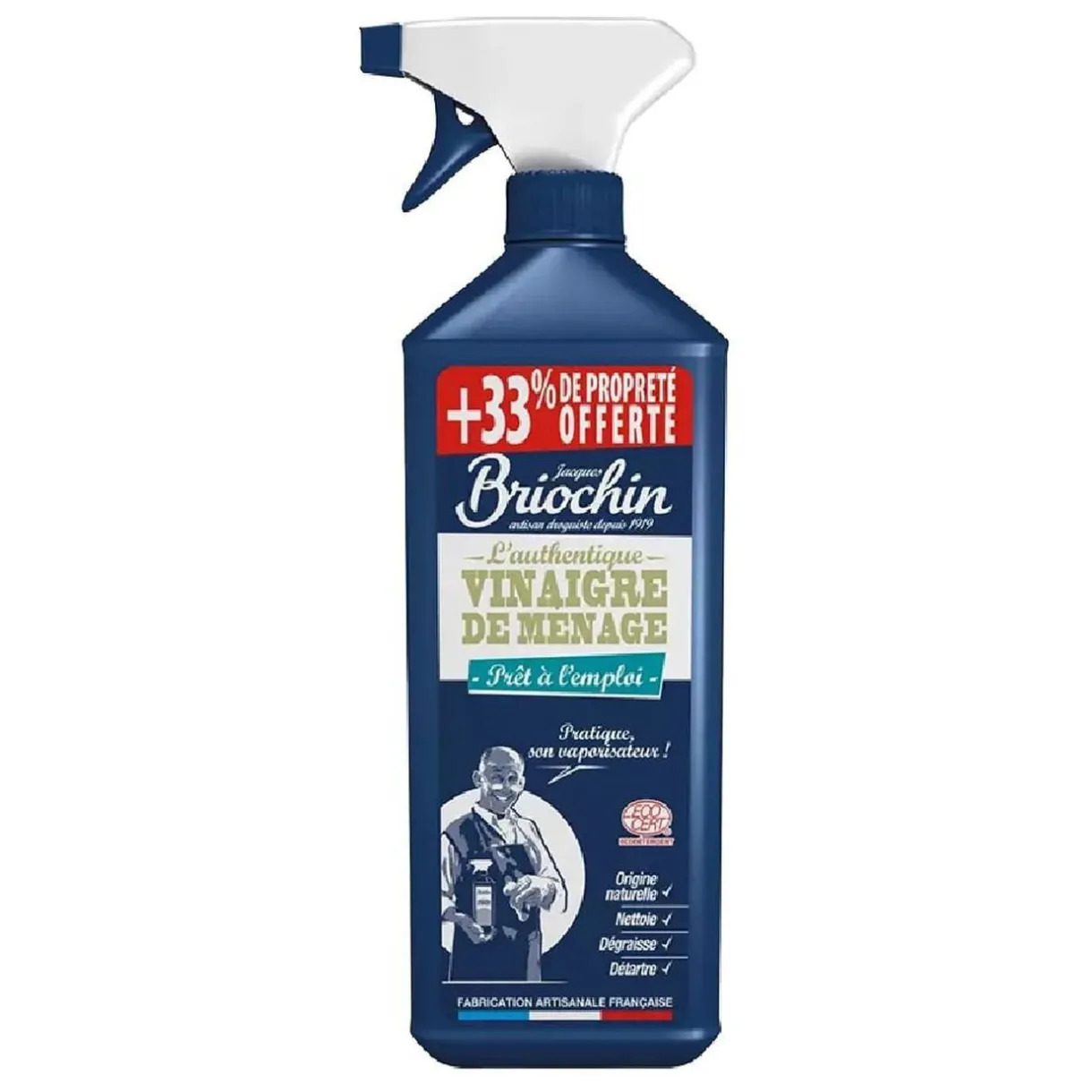 Nettoyage Et Entretien|Gifi Vaporisateur vinaigre ménager Briochin l'authentique 997ml