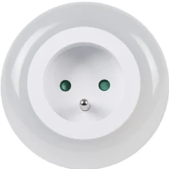 Best Gifi Veilleuse à led 3 couleurs avec prise murale intégrée