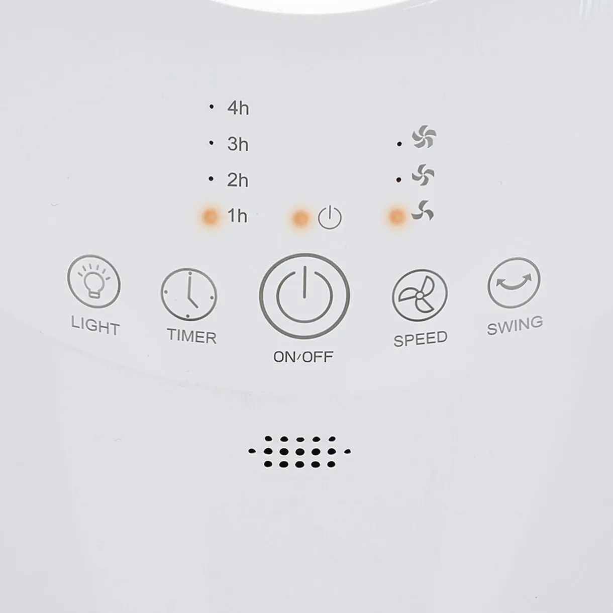 Hot Gifi Ventilateur à LED sans pale oscillant 26,5x20,5xH58cm 45W