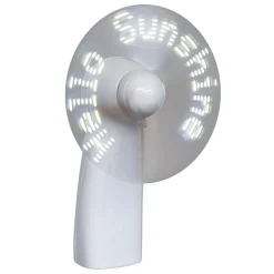 Sale Gifi Ventilateur à main avec message
