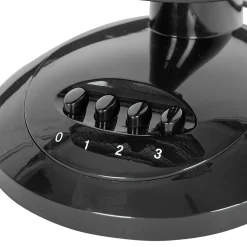 Online Gifi Ventilateur de table noir Homday