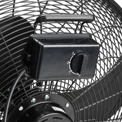 Outlet Gifi Ventilateur industriel à poser noir Homday 45 cm