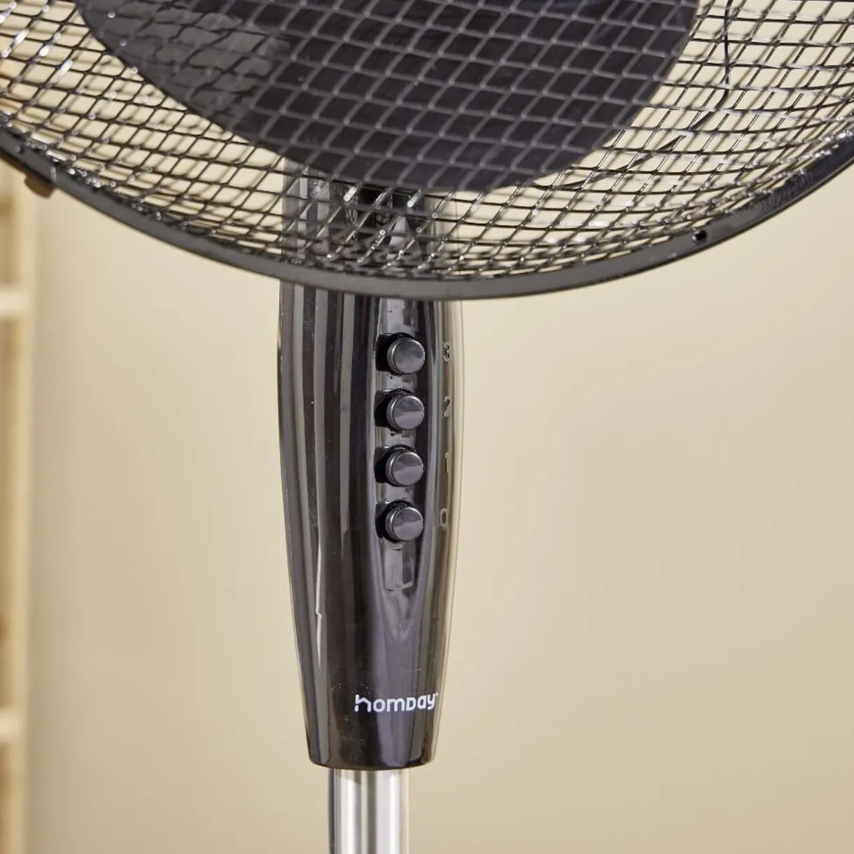 Online Gifi Ventilateur sur pied - 3 vitesses - 45W - Noir