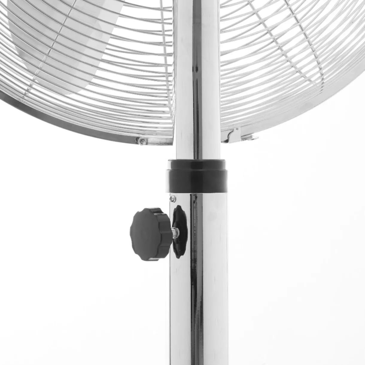 Best Gifi Ventilateur sur pied gris chromé Homday 40 cm