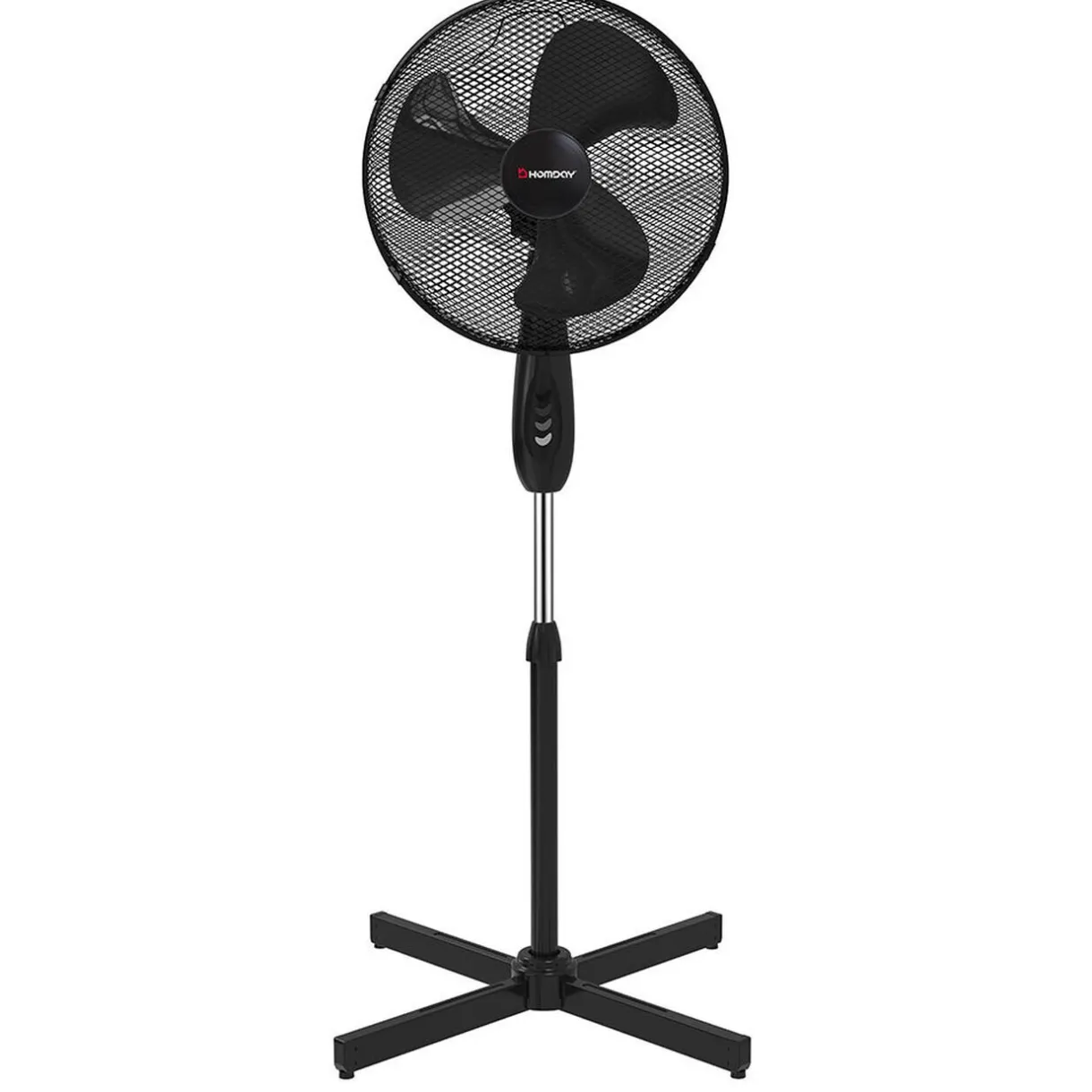 Sale Gifi Ventilateur sur pied Homday 3 vitesses 50 W noir