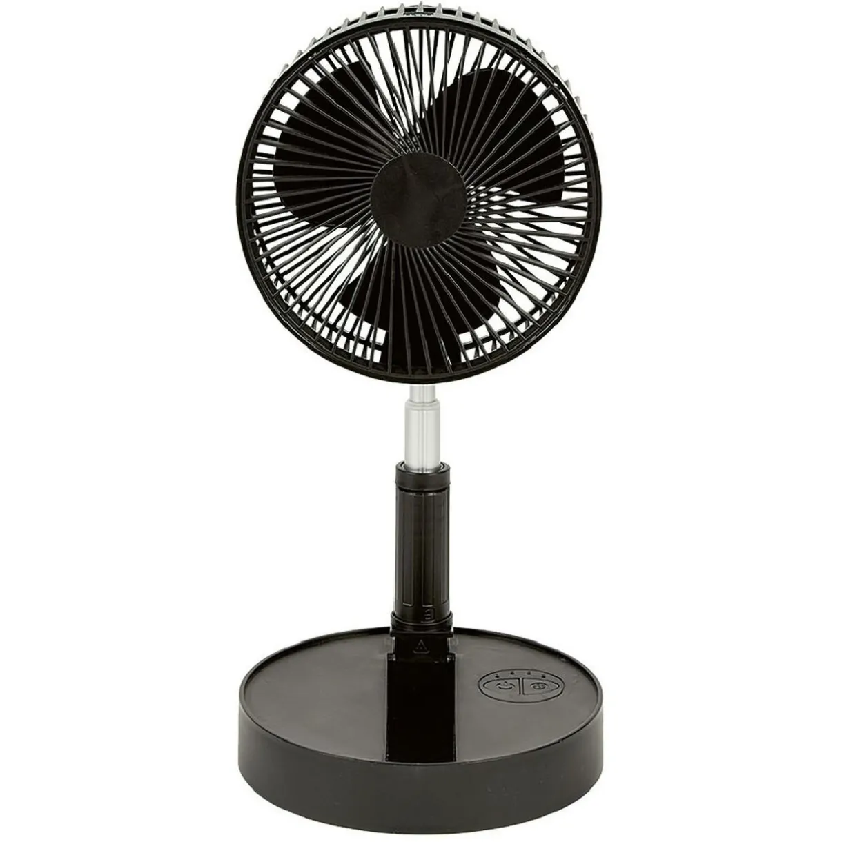Gifi Ventilateur télescopique nomade noir