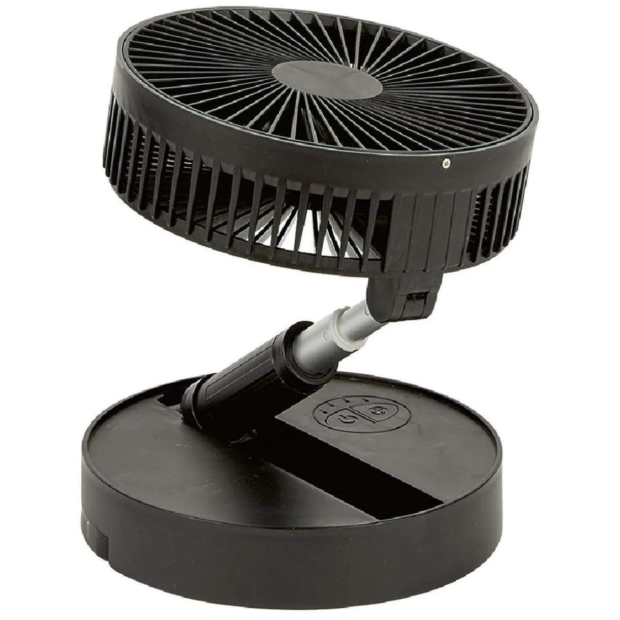 Gifi Ventilateur télescopique nomade noir
