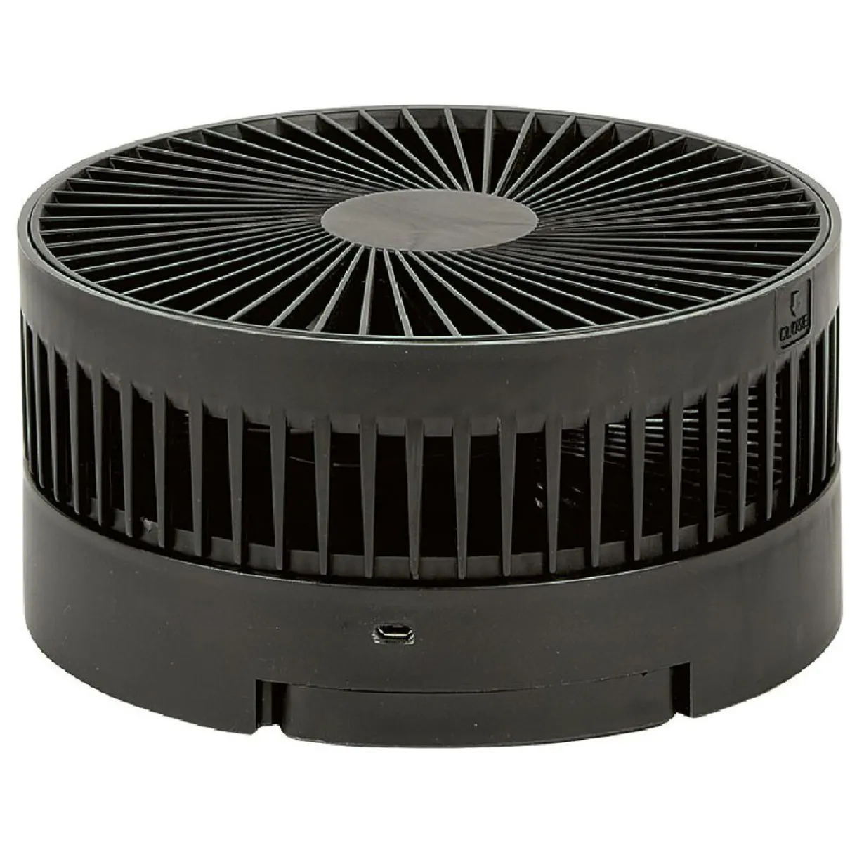 Gifi Ventilateur télescopique nomade noir