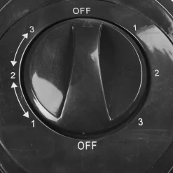 Gifi Ventilateur tour Homday noir