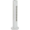 Gifi Ventilateur tour oscillant blanc 24x24xH75cm 45W