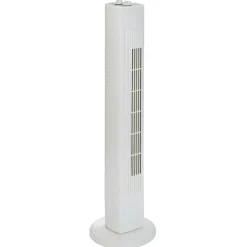 Gifi Ventilateur tour oscillant blanc 24x24xH75cm 45W
