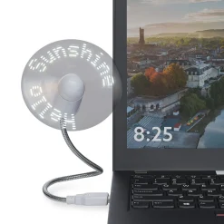 New Gifi Ventilateur USB avec message LED