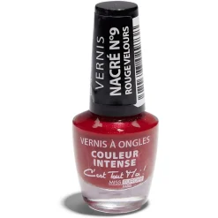 Discount Gifi Vernis à ongles nacré irisé N°09 rouge velours