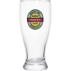 Verre à bière transparent inscription Premium Beer 56,5cl - Ø9,5xH20cm^Gifi Sale