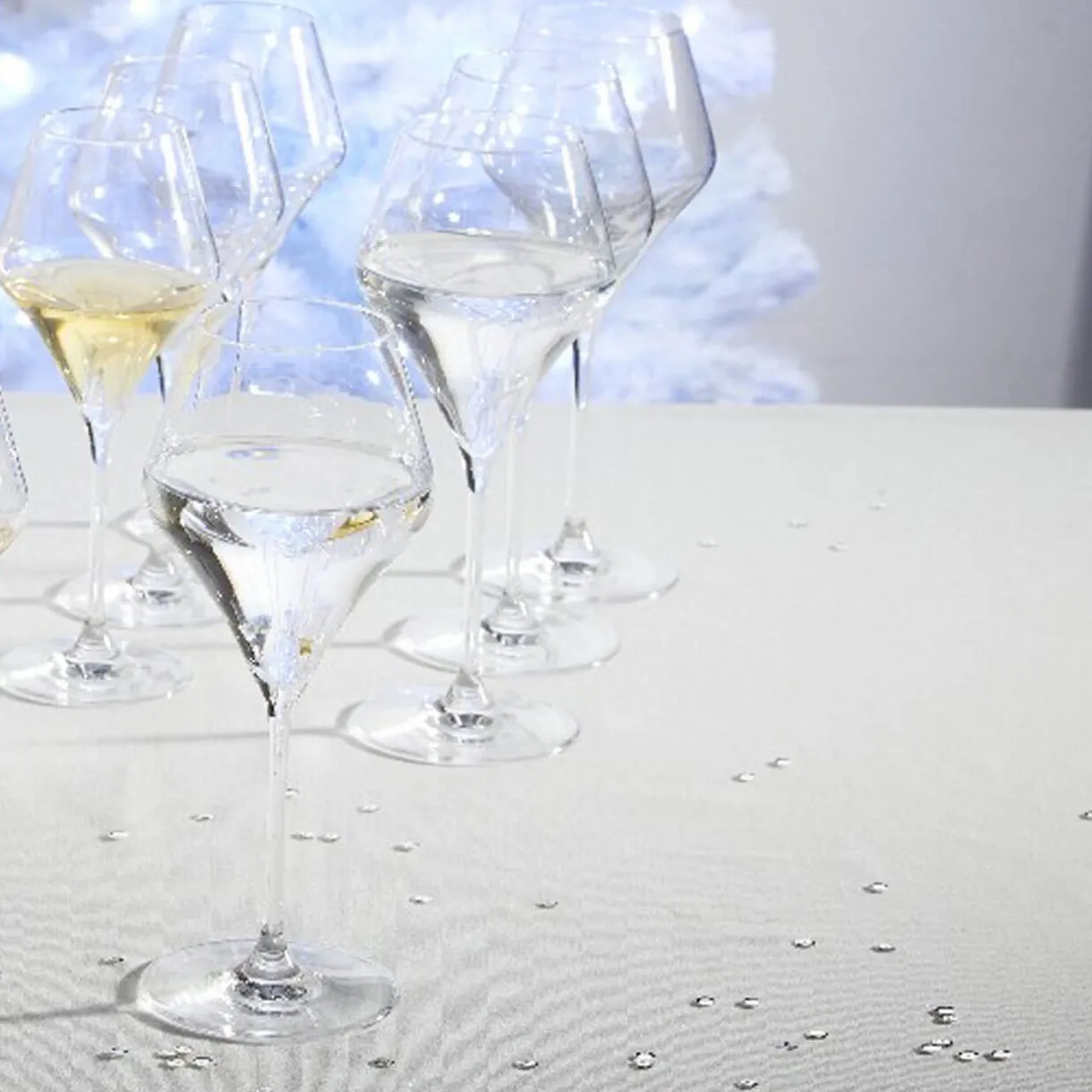 Verre à eau cristallin 38 cl x4^Gifi