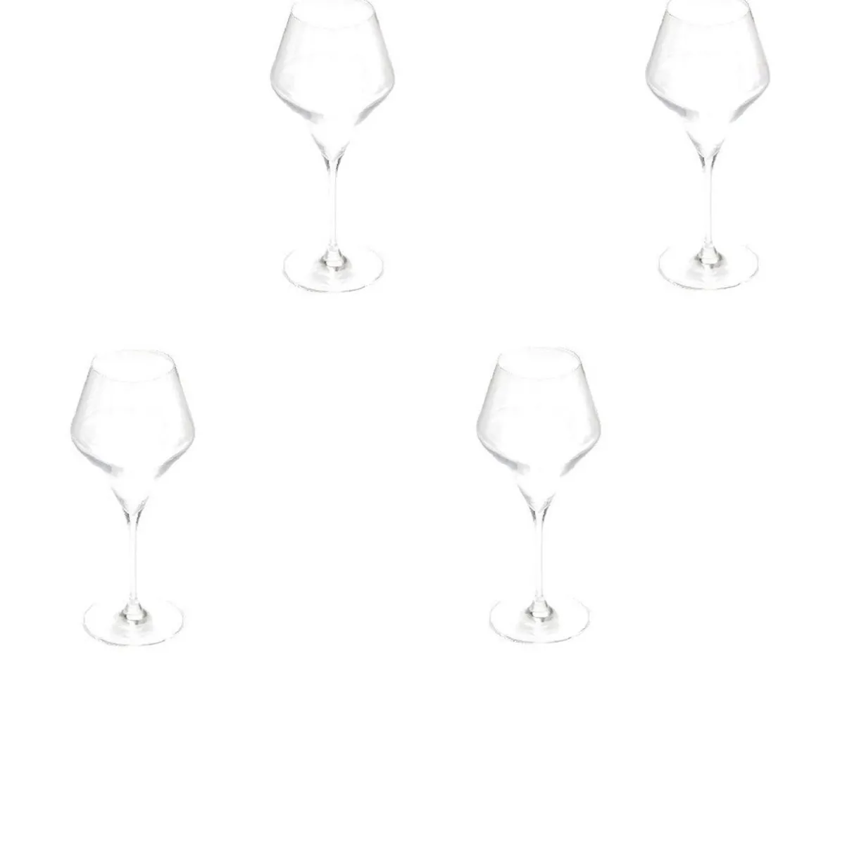 Verre à eau cristallin 38 cl x4^Gifi