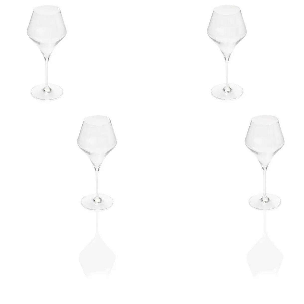 Verre à eau cristallin 38 cl x4^Gifi