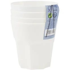 Verre à facette en plastique x4^Gifi Best