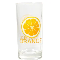 Verre à orangeade design oranges^Gifi Discount