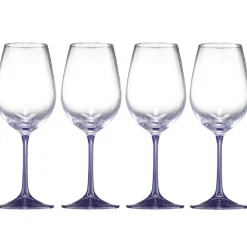 Verre à vin à pied 35 cl x4^Gifi Sale