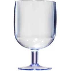 Verre à vin en plastique réutilisable x4^Gifi