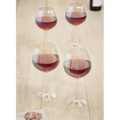 Verre à vin irisé x4^Gifi Best