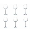 Verre à vin rouge pied cristallin Wine Emotion 35 cl x6^Gifi Clearance