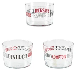 Verre bas Bodega design Le bistrot des copains x3^Gifi Outlet
