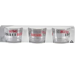 Verre bas Bodega design Le bistrot des copains x3^Gifi Outlet