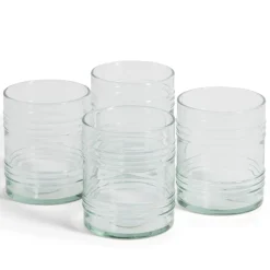 Verre bas 28cl en verre recyclé transparent Ø7,7xH8,5cm^Gifi