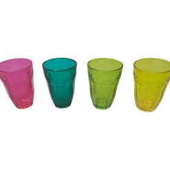 Verre bas coloré en verre 23 cl x 8^Gifi Best