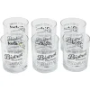 Verre bas en verre transparent design Bistrot x6^Gifi Clearance