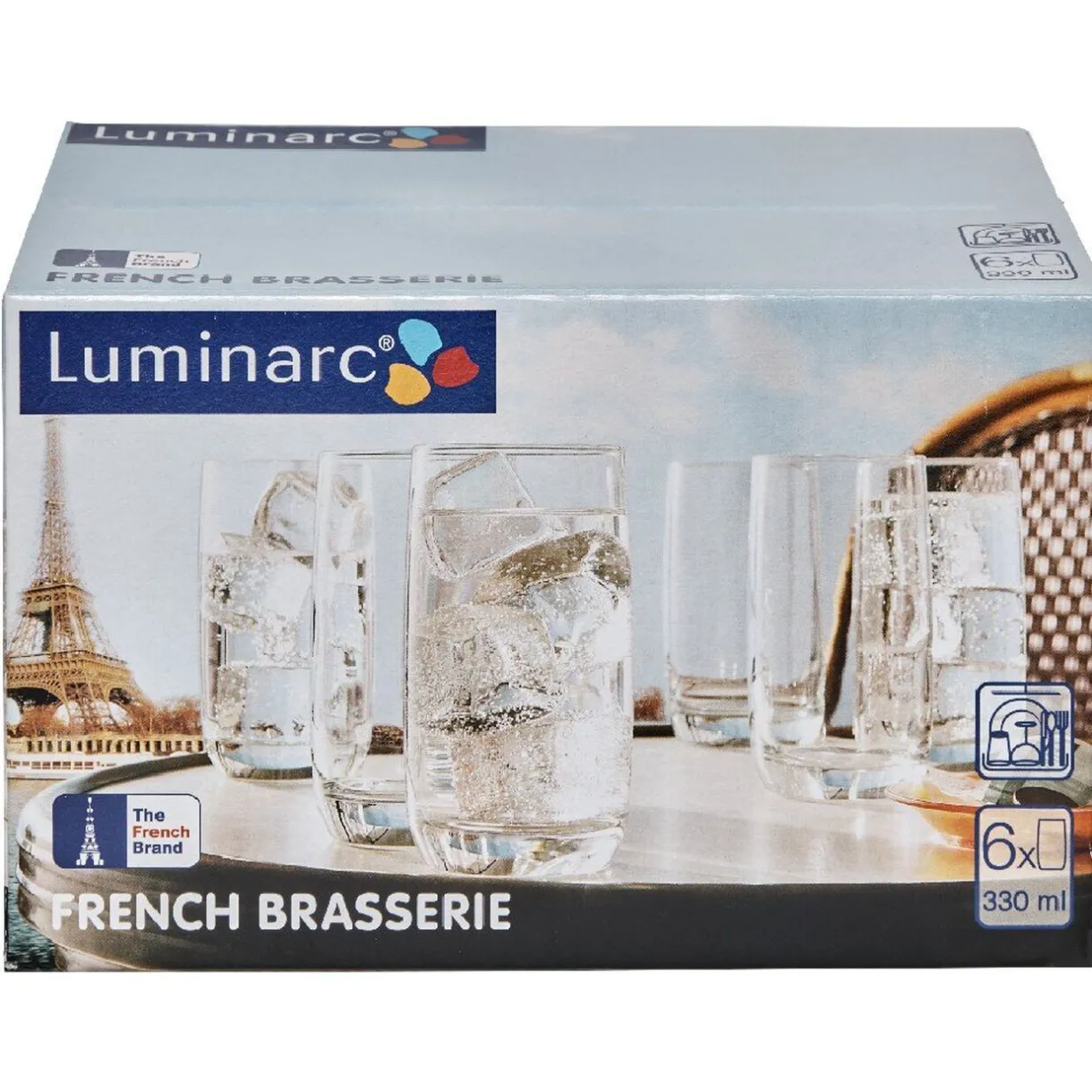 Verre bas Luminarc x6 ver 33cl^Gifi Discount