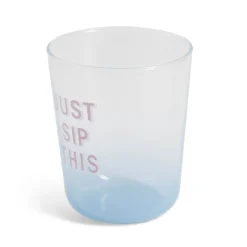 Verre coloré avec message 315ml^Gifi Online