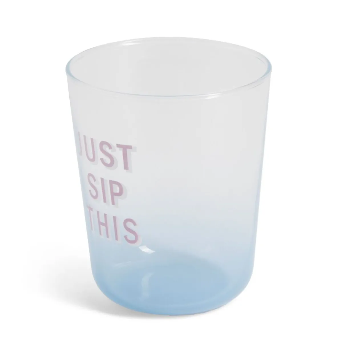 Verre coloré avec message 315ml^Gifi Online