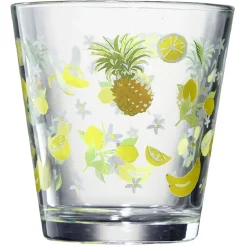 Verre conique bas motif exotique 25,5 cl x3^Gifi Online