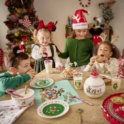 Verre Disney Noël Mickey Minnie 30cl x3^Gifi Best