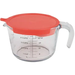 Verre doseur avec couvercle 1 L^Gifi Best