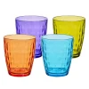 Verre gobelet coloré uni x 4^Gifi Discount