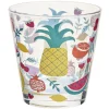 Verre gobelet transparent déco fruits exotiques x 3^Gifi Discount