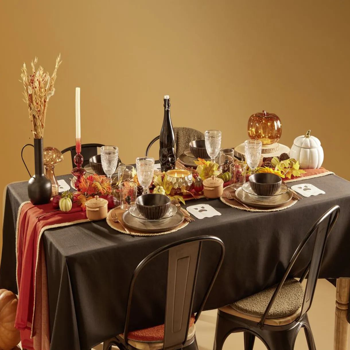 Verre Halloween transparent avec tête de mort intérieur 350ml^Gifi Sale