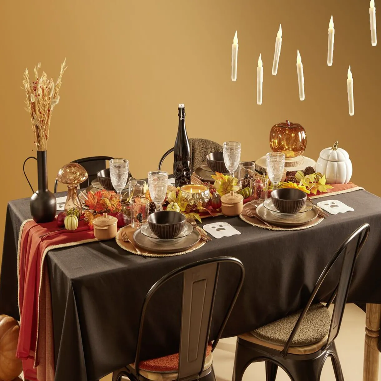 Verre Halloween transparent avec tête de mort intérieur 350ml^Gifi Sale