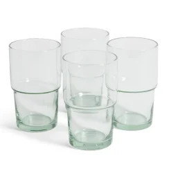 Verre haut 44cl en verre recyclé transparent Ø7,7xH13cm^Gifi New