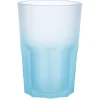 Verre haut effet givré bleu fluo 40 cl - Frozen^Gifi Best