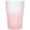 Verre haut effet givré rose fluo 40 cl - Frozen^Gifi Clearance