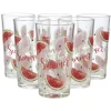 Verre haut pastèque Hello Summer x 6^Gifi Outlet