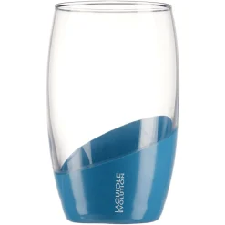Verre Laguiole Evolution grand modèle transparent et bleu 36,5 cl^Gifi Best