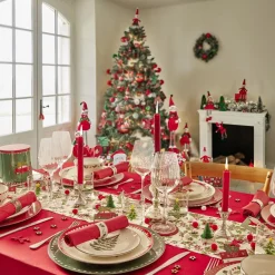 Verre Noël transparent avec centre sapin 3D Ø8xH8,5cm^Gifi Sale