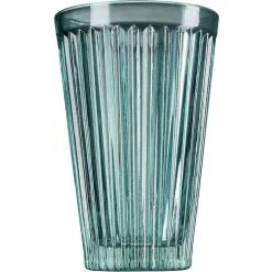 Verre strié bleu 300 ml x4^Gifi Online